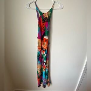Silk ZIMMERMAN summer midi dress.